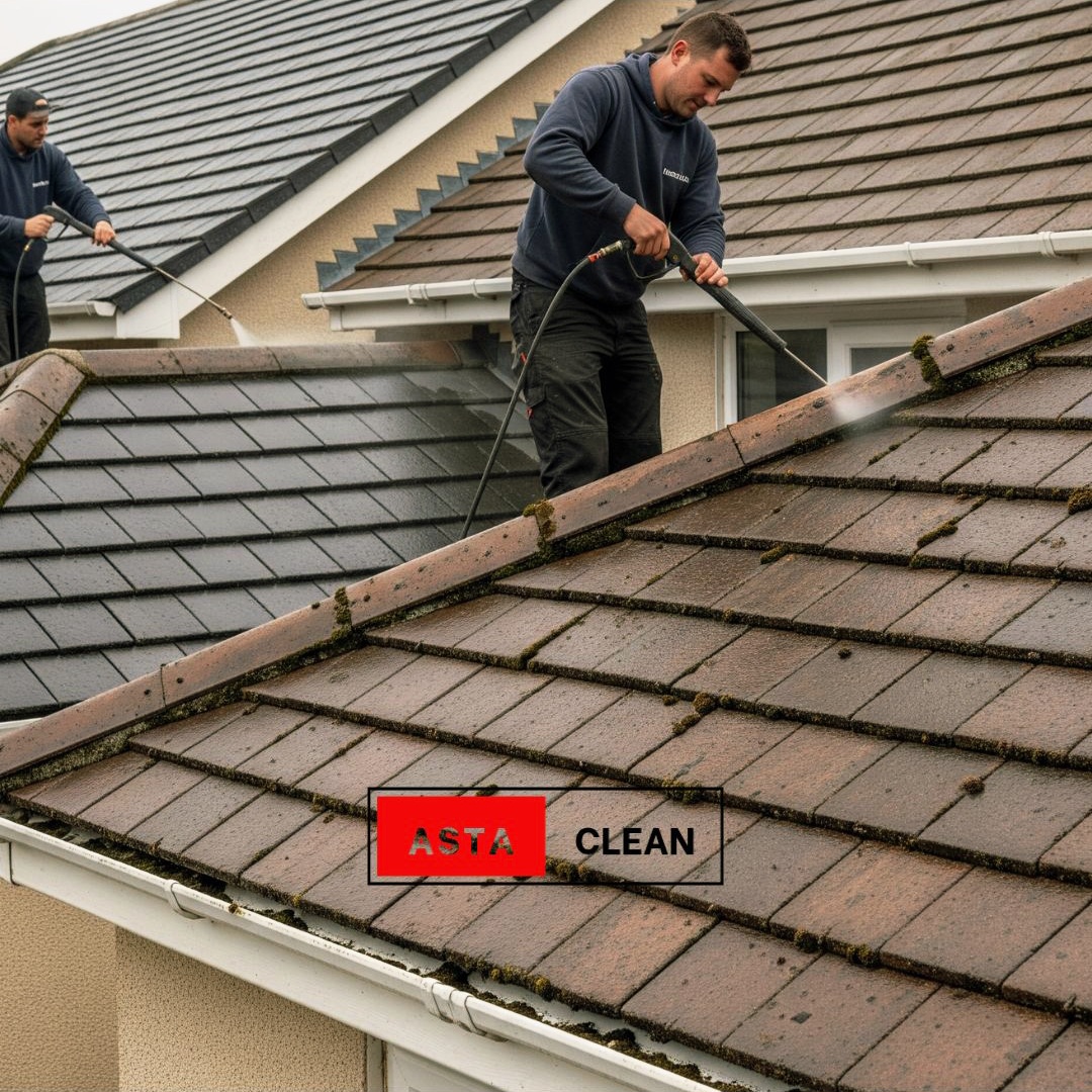 Миття та очищення дахів AstaClean