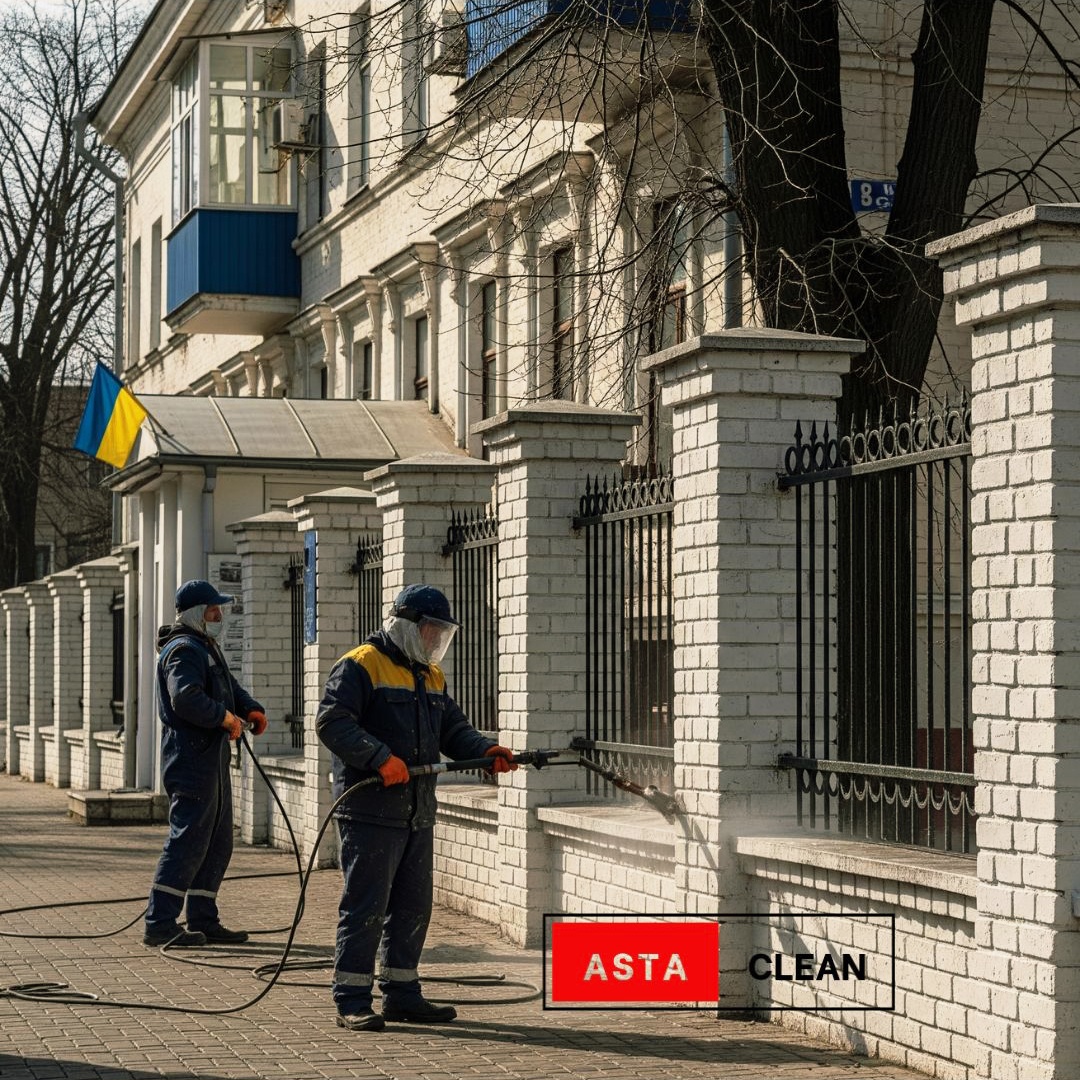 Чистка парканів AstaClean